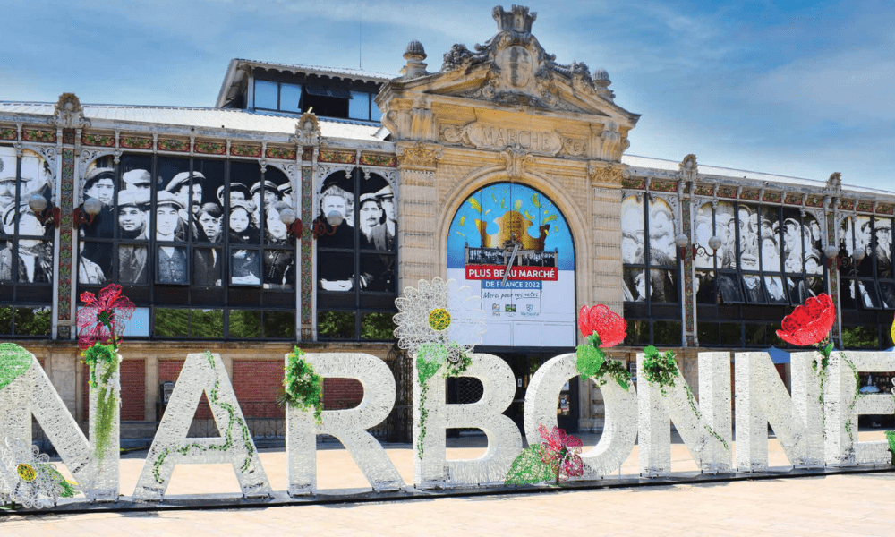 Lettres XXL villes et communes Narbonne